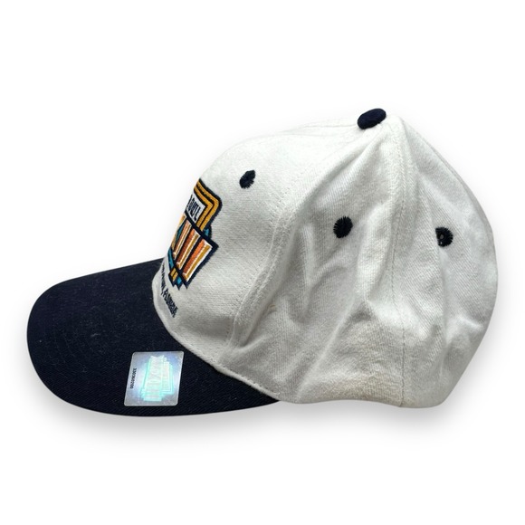 Vintage NFL 1999 Super Bowl XXXIII Atlanta Falcons Logo 7 Snapback Cap Hat OSFM - Picture 2 of 6